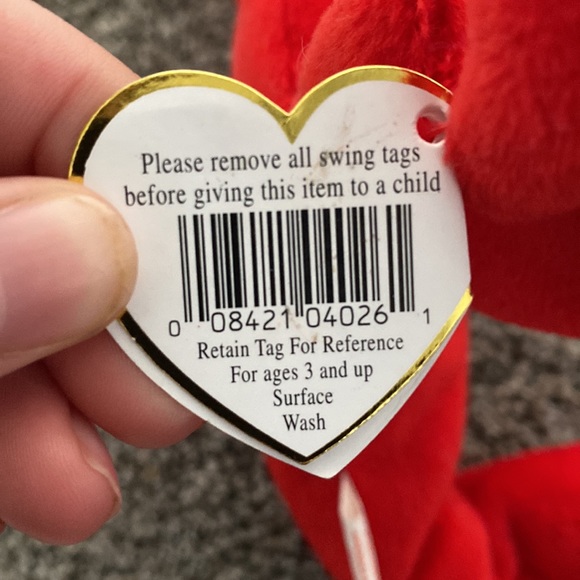 Pinchers the lobster Beanie Baby - Picture 5 of 5